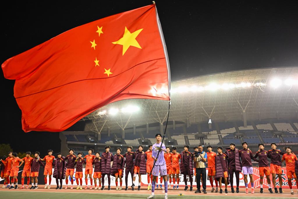 呼和浩特国际青年足球锦标赛：中国U16队胜塔吉克斯坦U16队