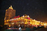 北湖公园夜景